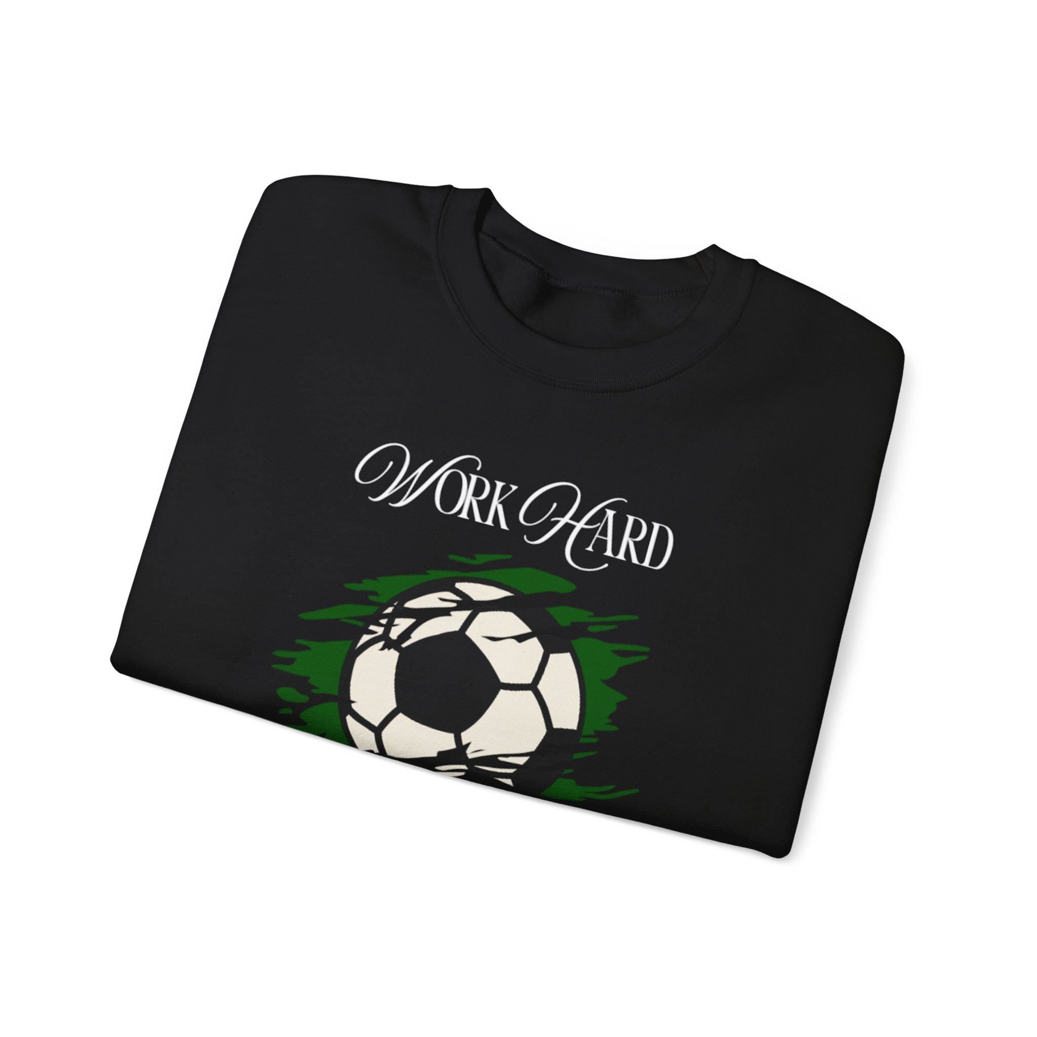 Soccer Work Hard Pray Hard - Crewneck Sweatshirt