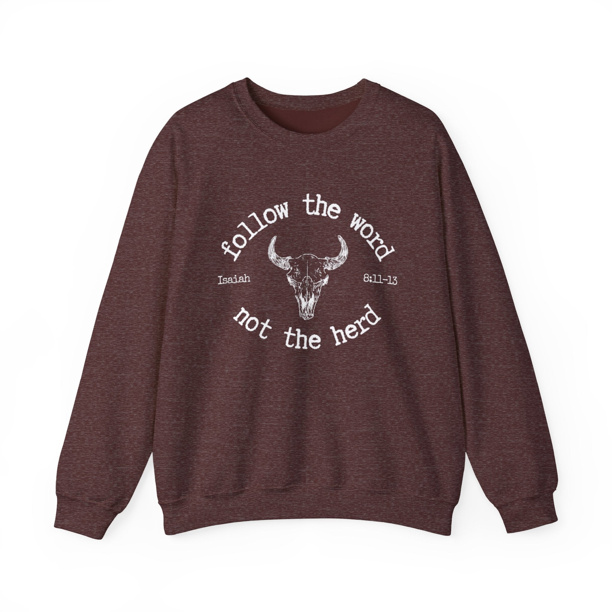 Isaiah 8:11-13 - Christian Crewneck Sweatshirt