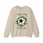 Soccer Work Hard Pray Hard - Crewneck Sweatshirt