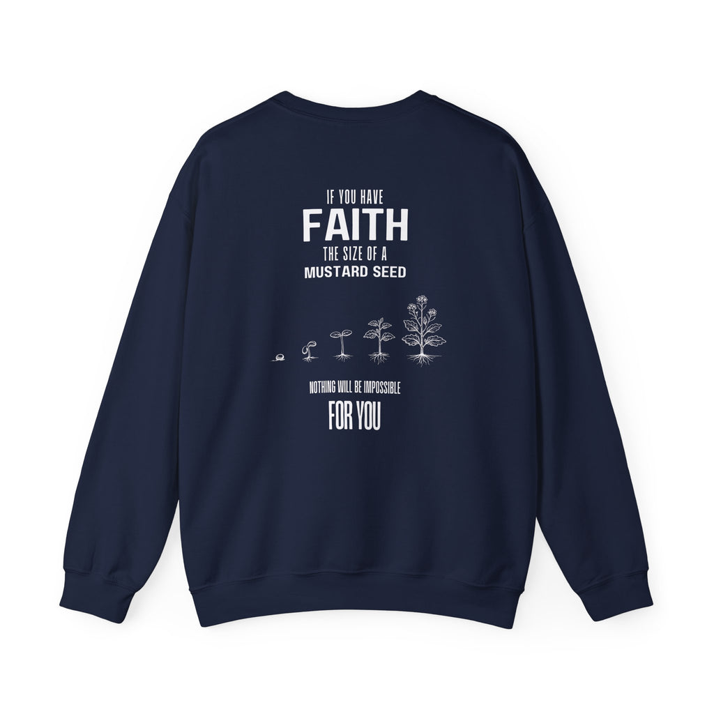 Matthew 17:20 - Christian Crewneck Sweatshirt