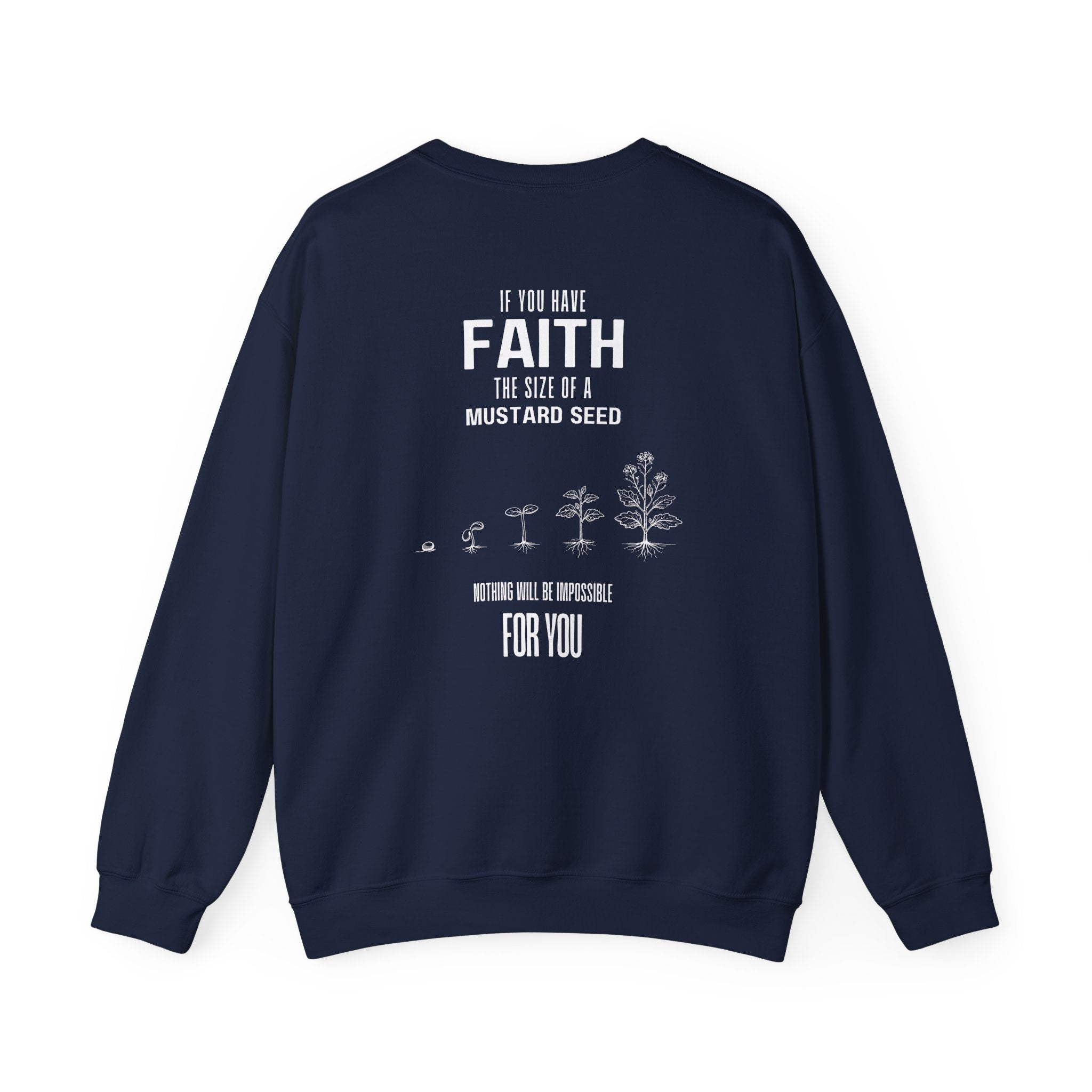 Matthew 17:20 - Christian Crewneck Sweatshirt
