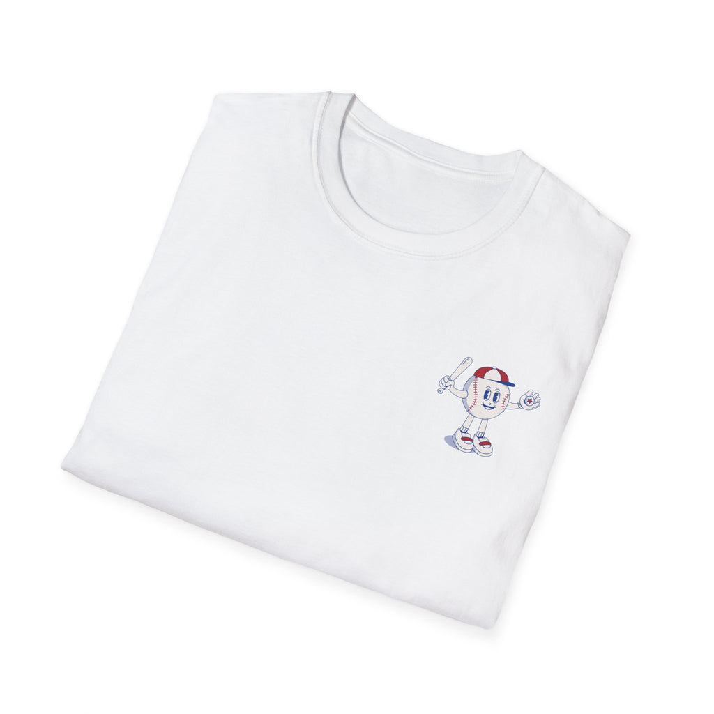Retro Baseball Boy - Graphic Tee