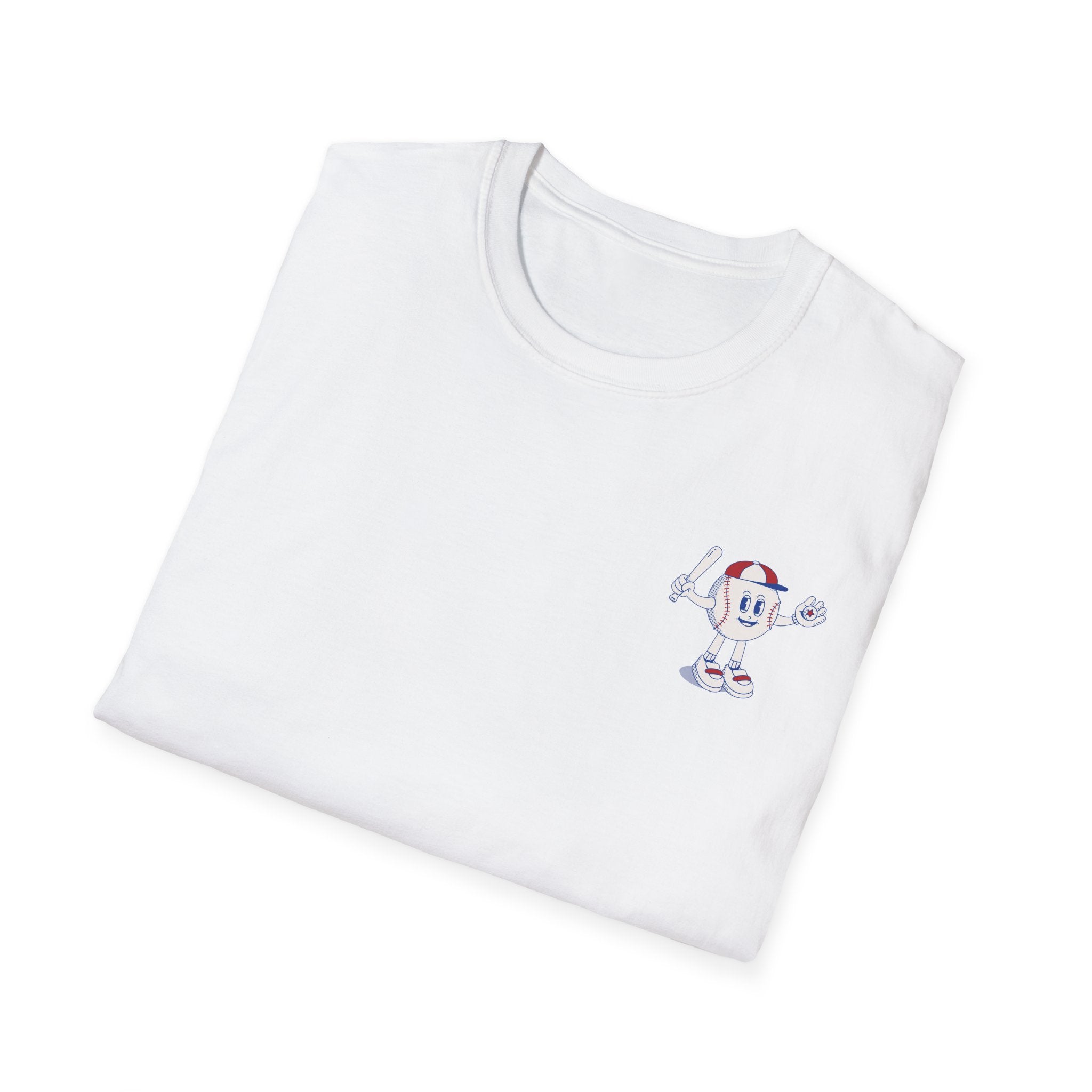 Retro Baseball Boy - Graphic Tee