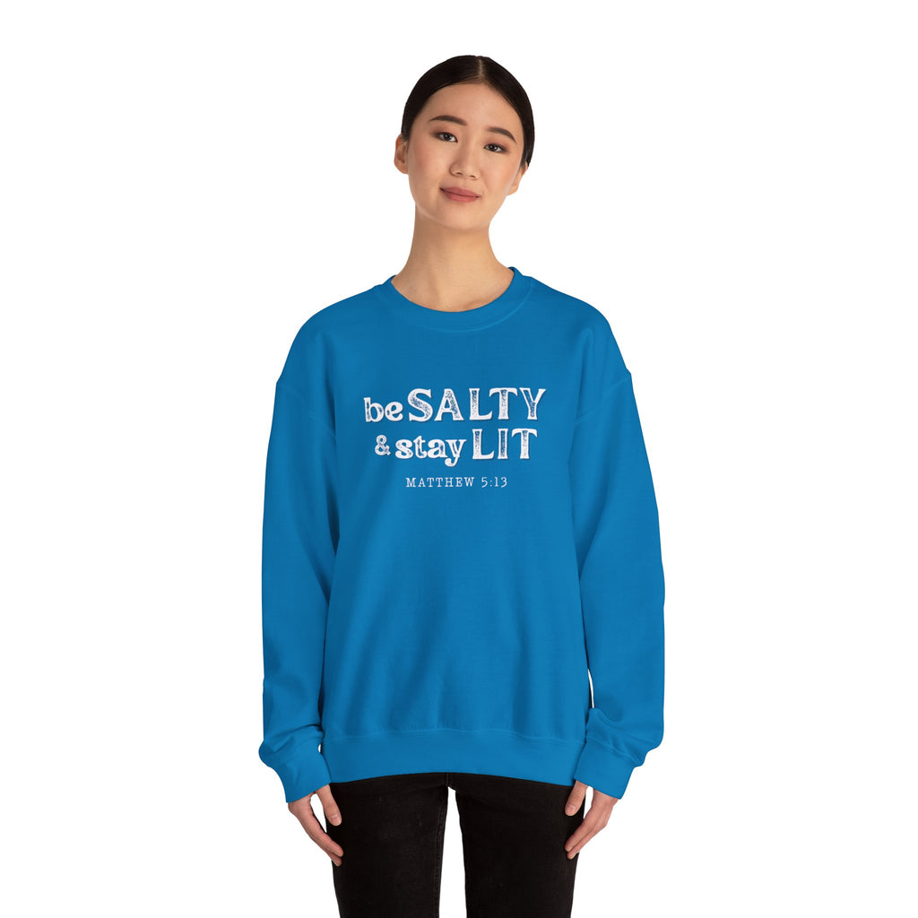 Matthew 5:13 - Christian Crewneck Sweatshirt