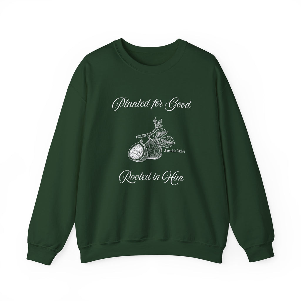Jeremiah 24:4-7 - Christian Crewneck Sweatshirt