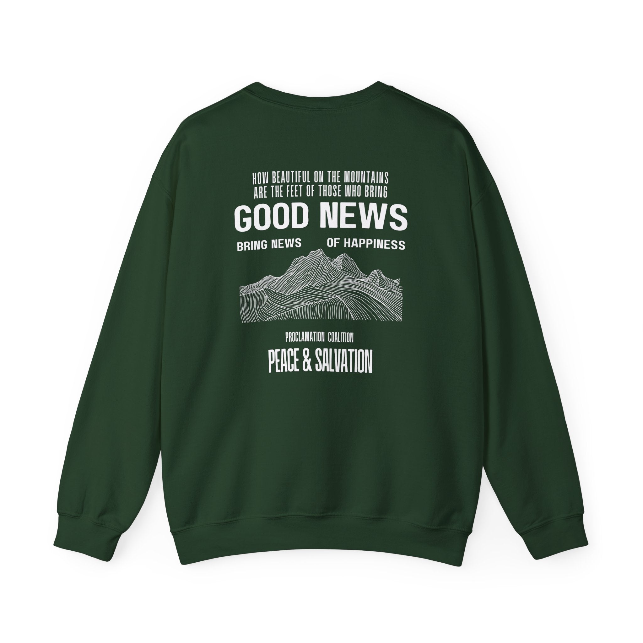 Isaiah 52:7 - Christian Crewneck Sweatshirt