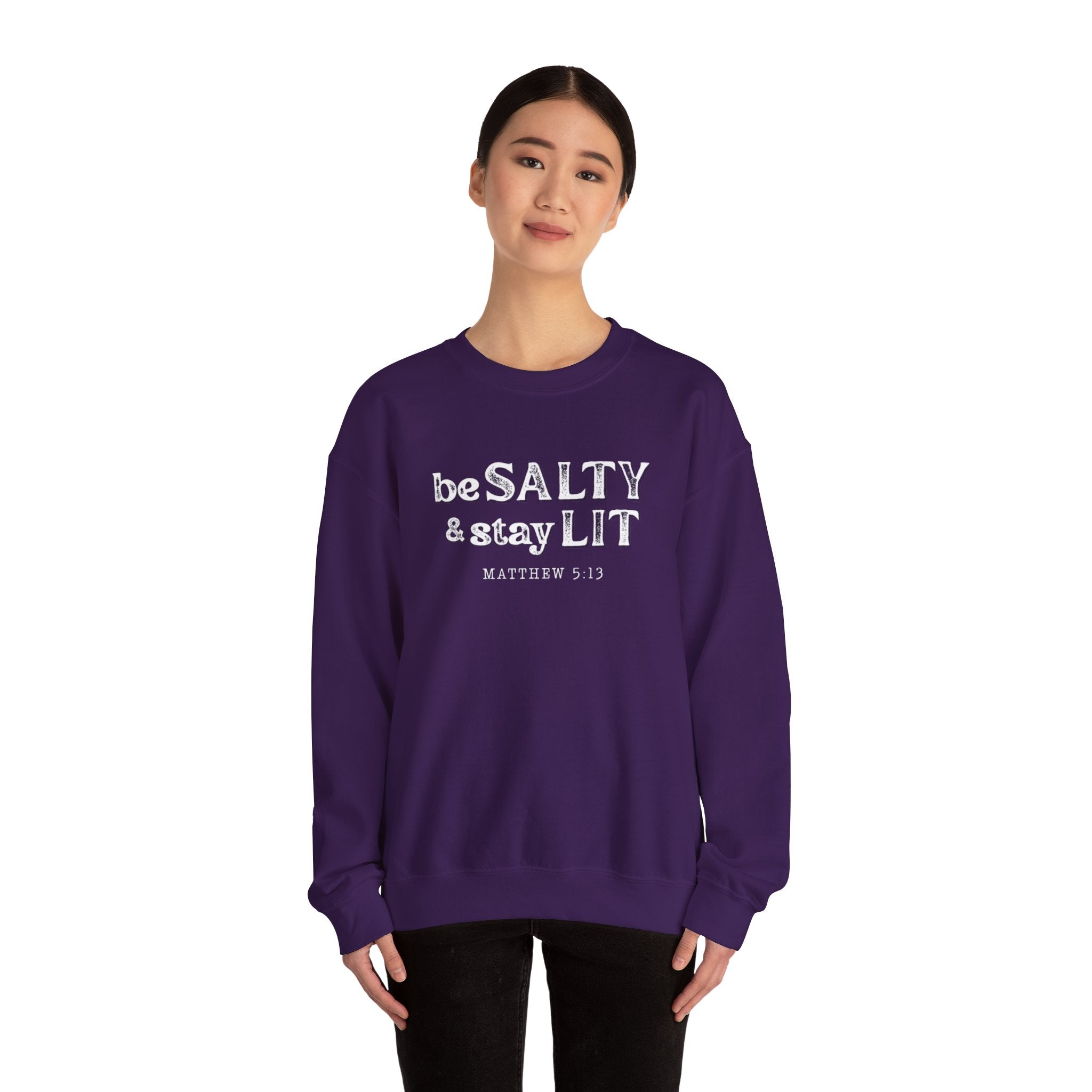Matthew 5:13 - Christian Crewneck Sweatshirt