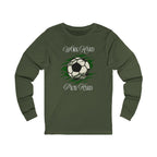 Soccer Work Hard Pray Hard - Long Sleeve