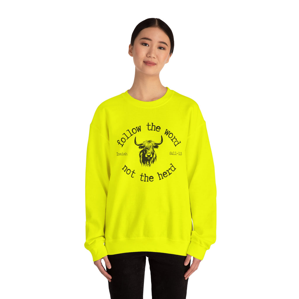 Isaiah 8:11-13 - Christian Crewneck Sweatshirt