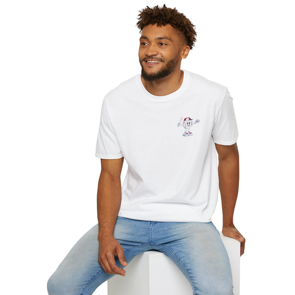 Retro Baseball Boy - Graphic Tee