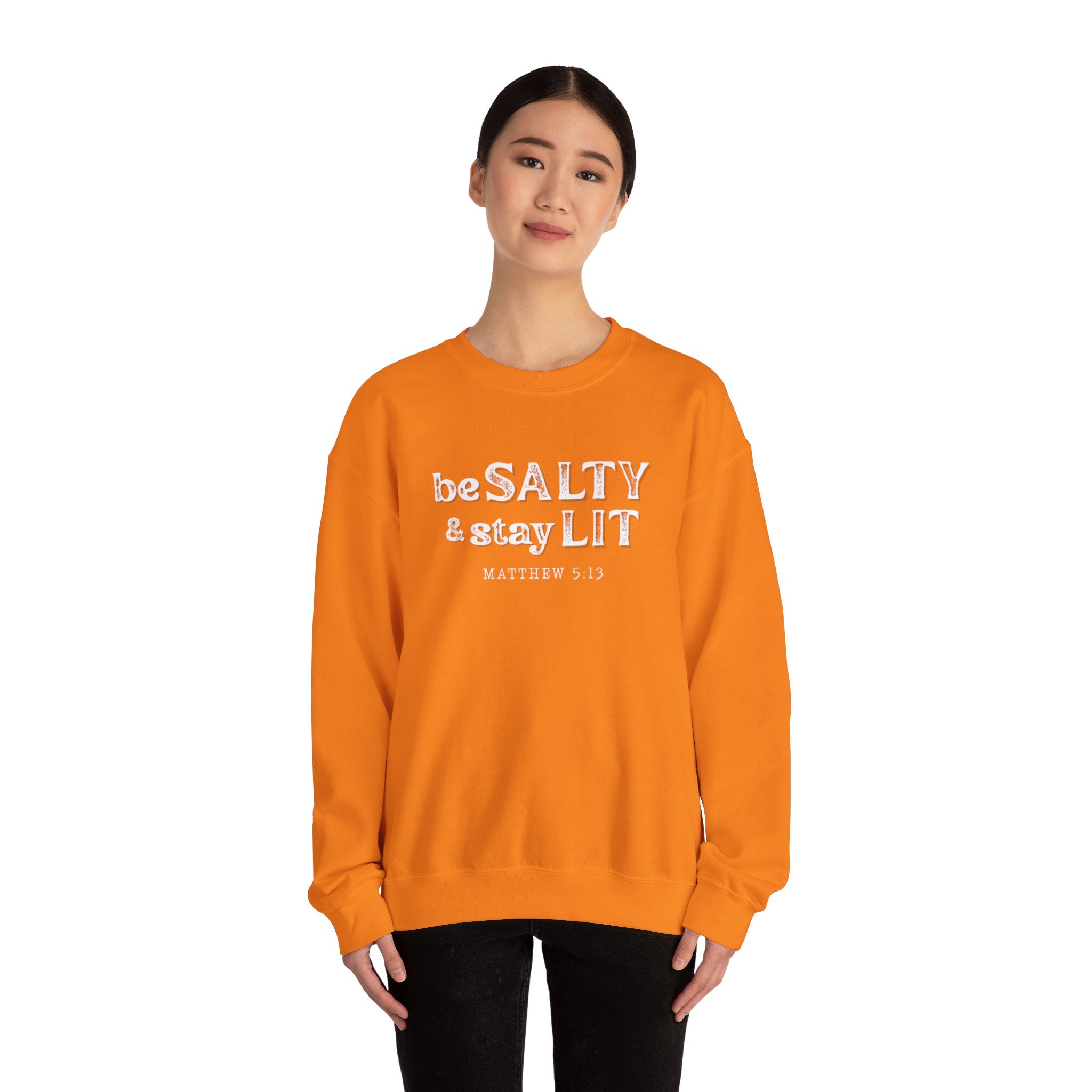 Matthew 5:13 - Christian Crewneck Sweatshirt