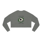 Soccer Work Hard Pray Hard - Cropped Sweatshirt
