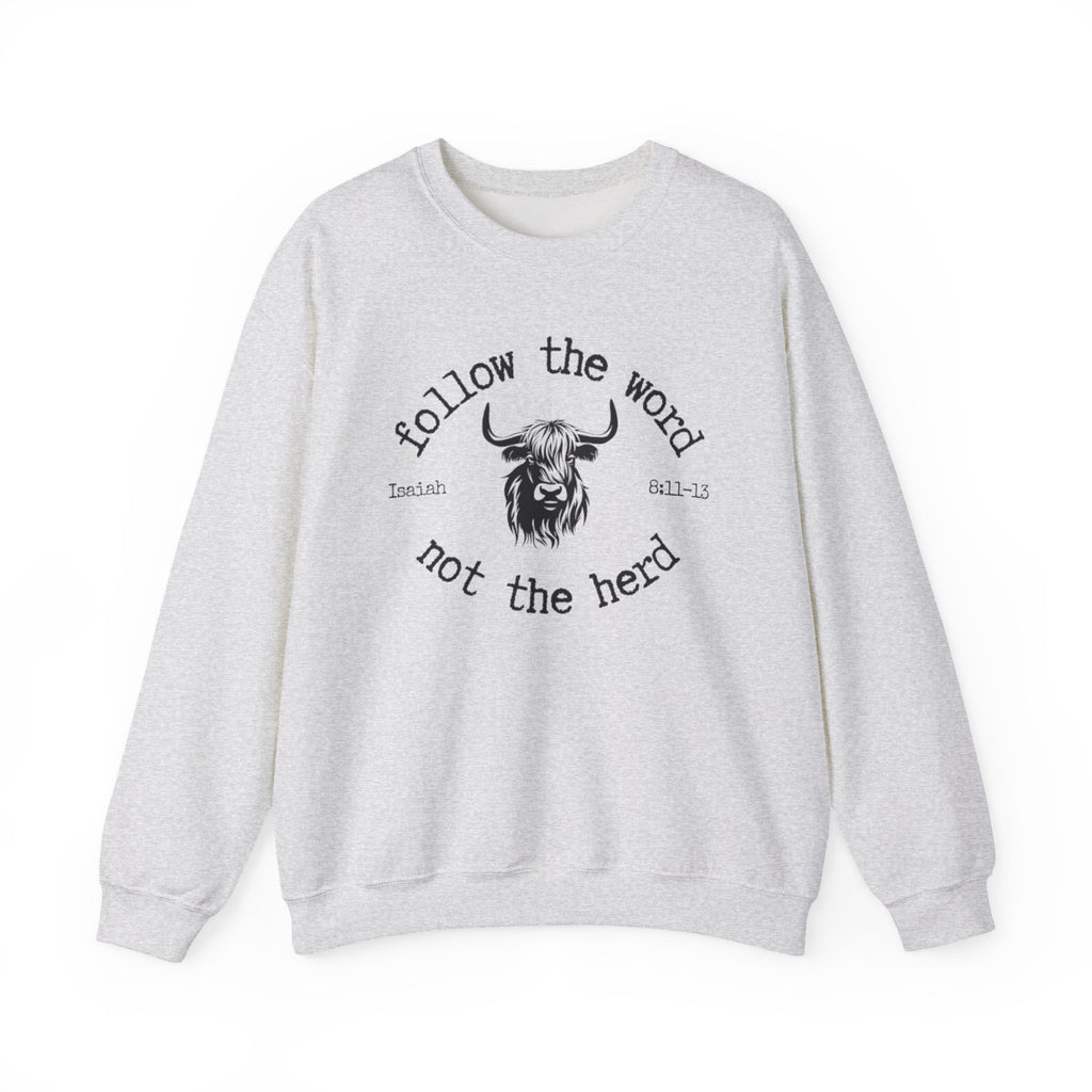 Isaiah 8:11-13 - Christian Crewneck Sweatshirt