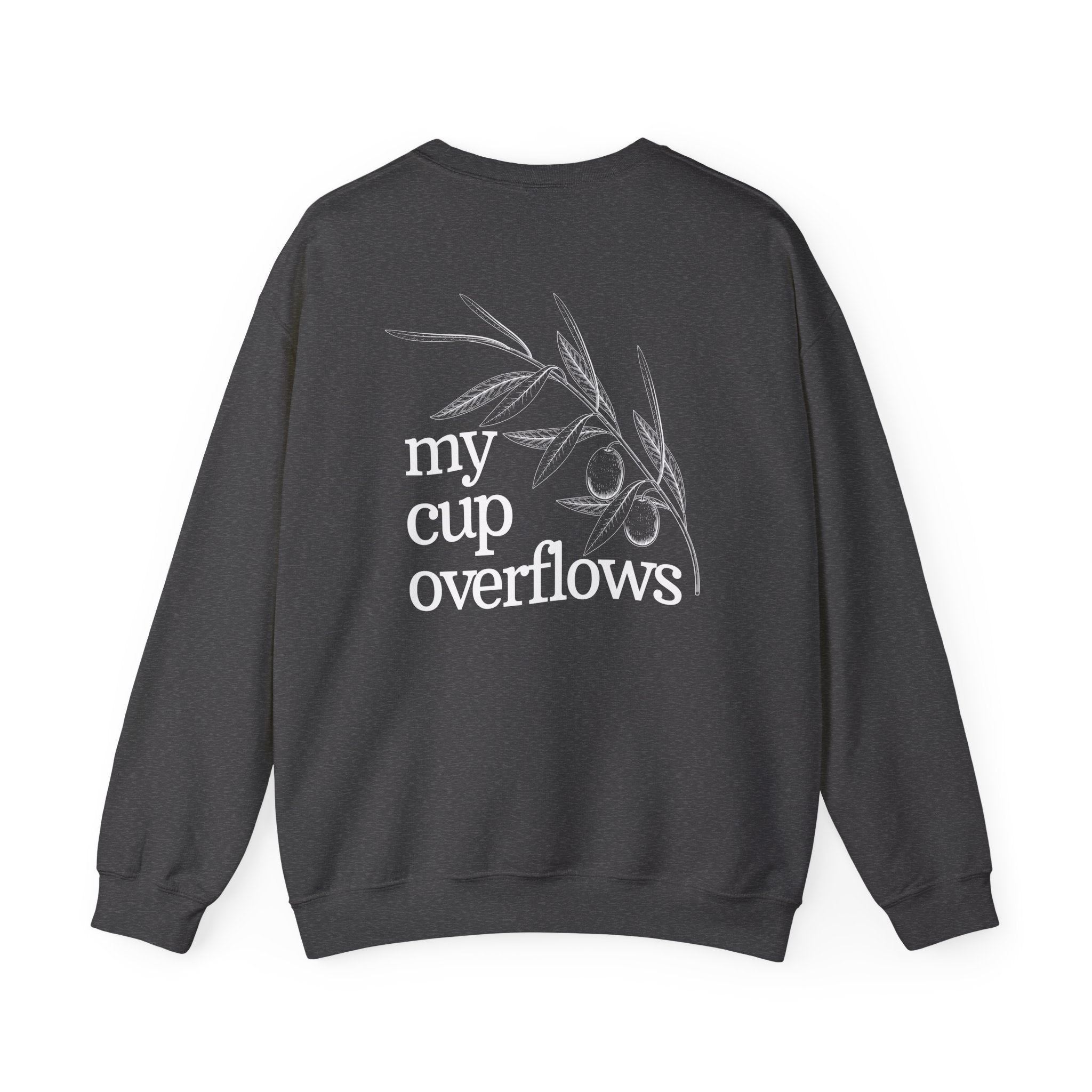 Psalm 23:5 - Christian Crewneck Sweatshirt