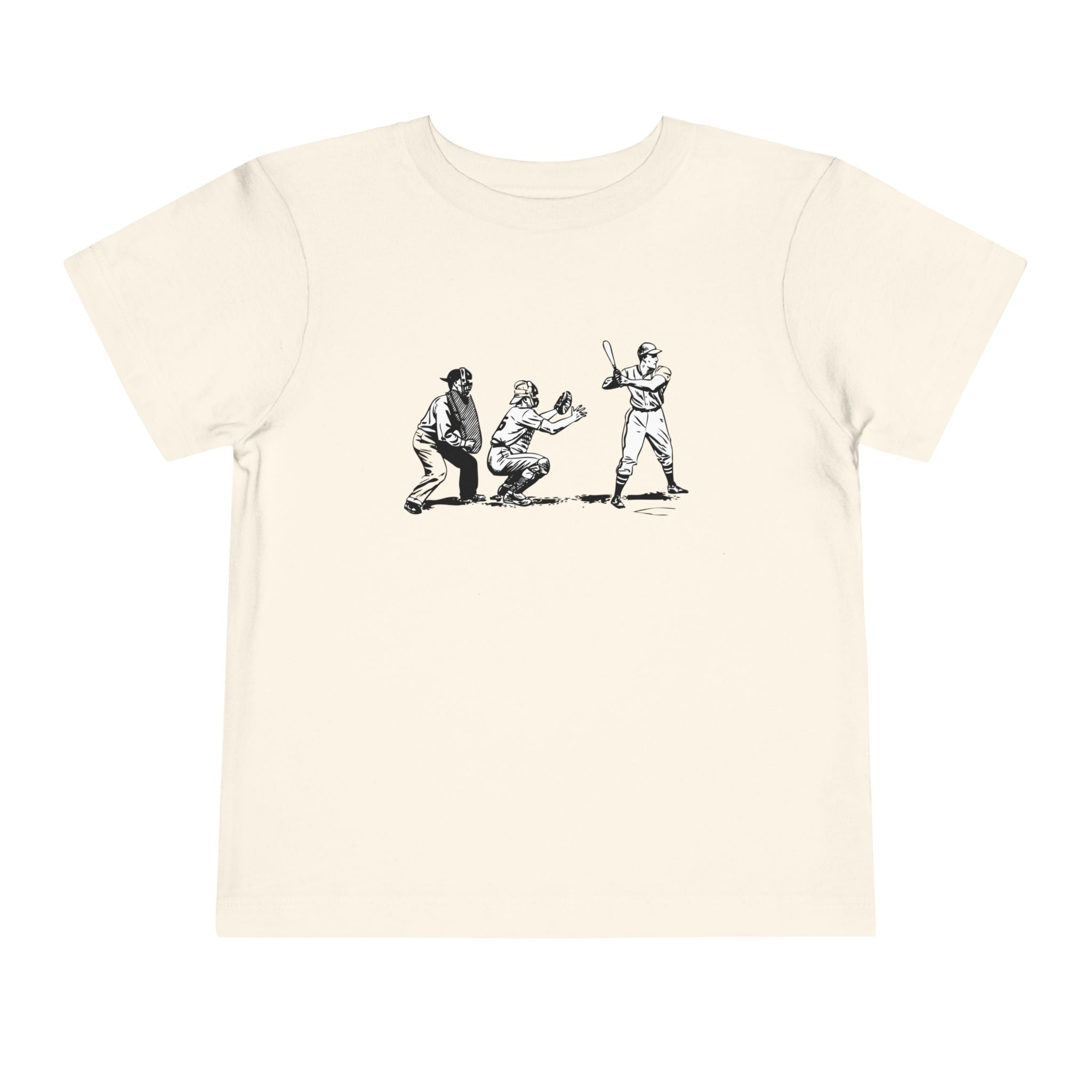 Vintage Baseball Lineup - Toddler Tee