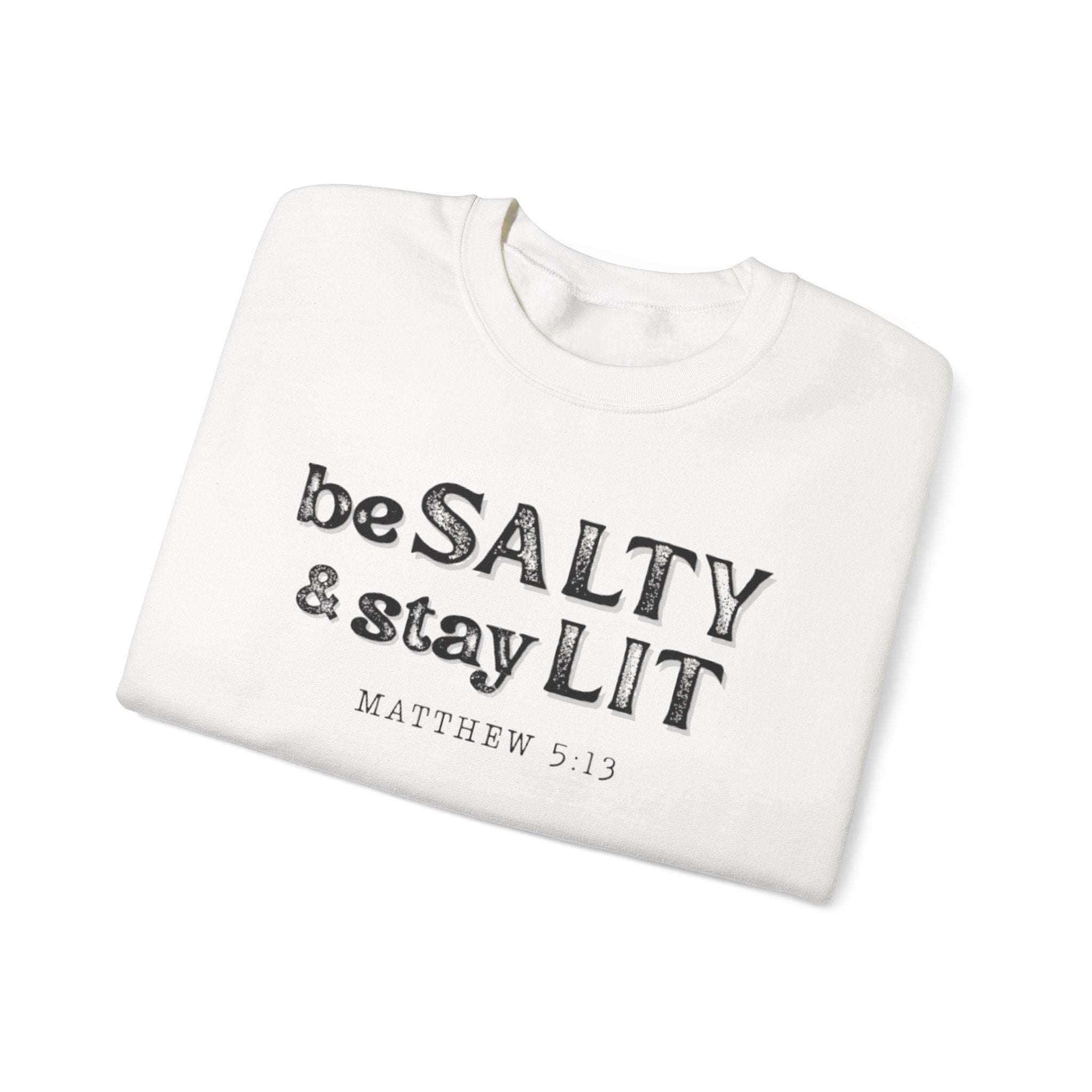 Matthew 5:13 - Christian Crewneck Sweatshirt