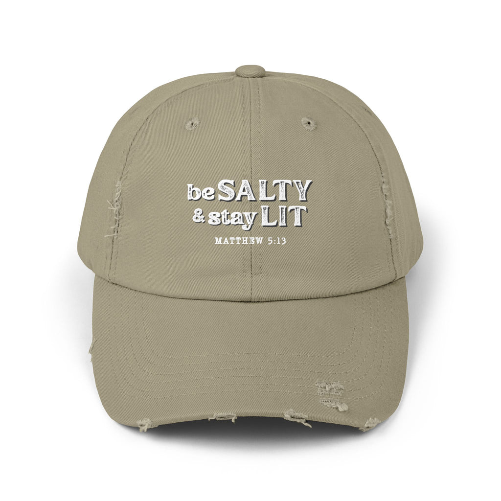Matthew 5:13 - Christian Distressed Cap