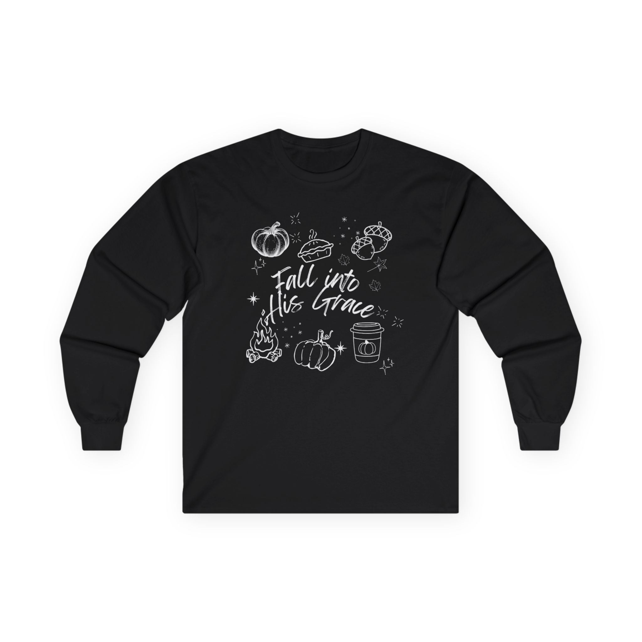 Fall Into His Grace - Christian Long Sleeve