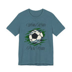 Soccer Work Hard Pray Hard - Graphic Tee