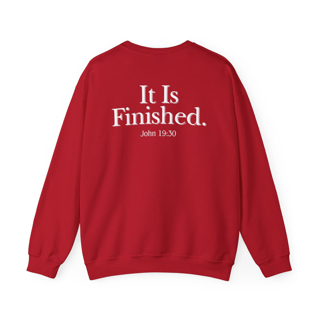 John 19:30 - Christian Crewneck Sweatshirt