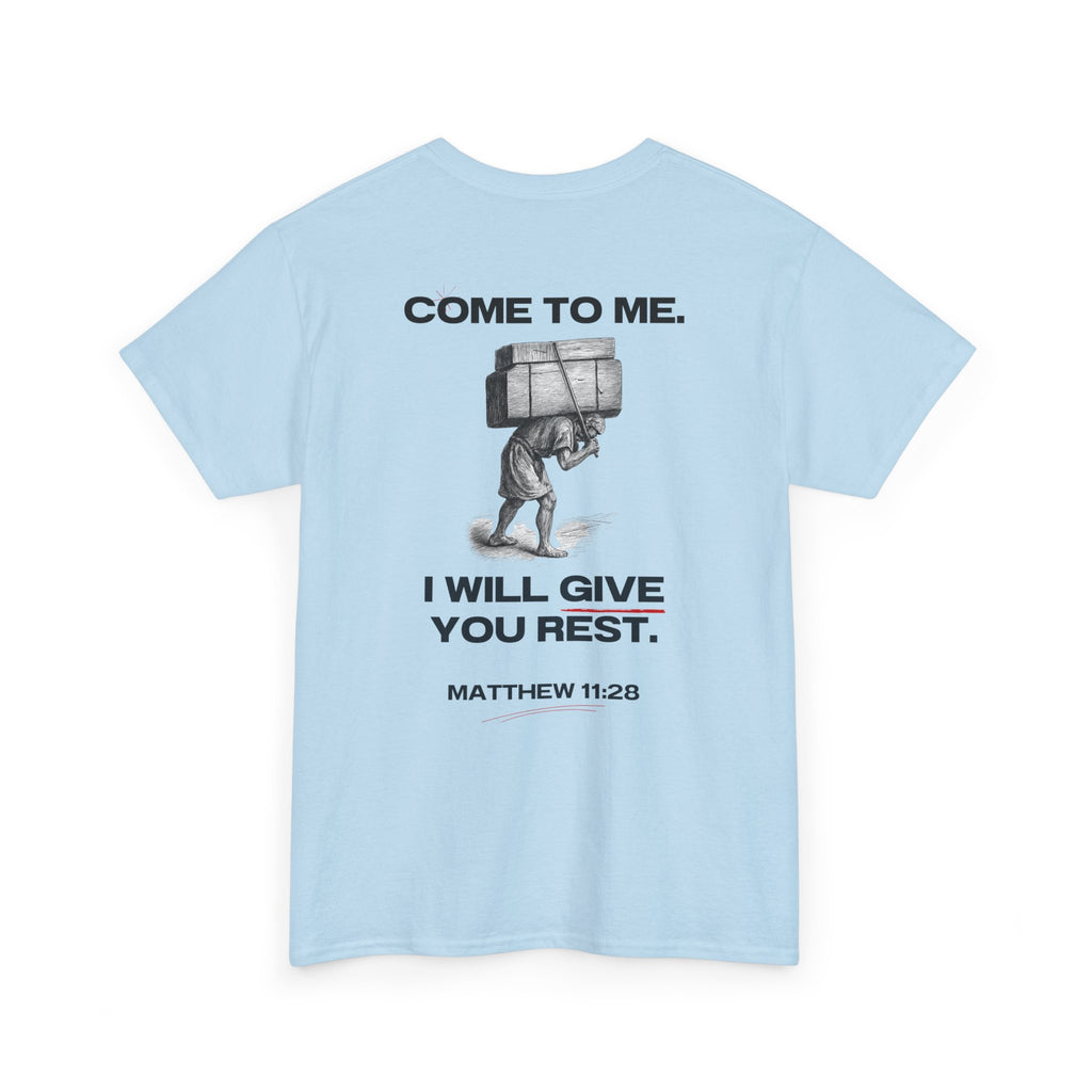 Matthew 11:28 - Christian Tee