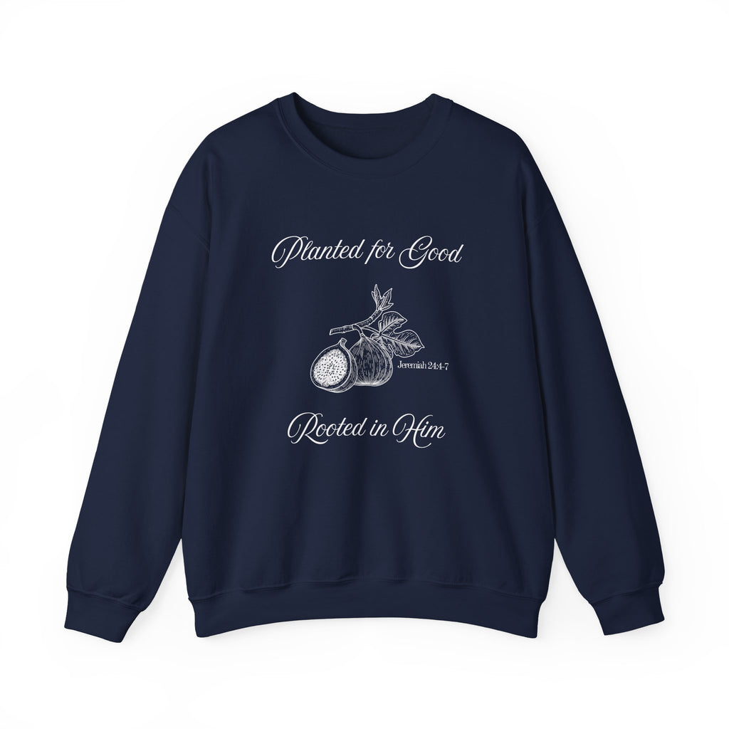 Jeremiah 24:4-7 - Christian Crewneck Sweatshirt