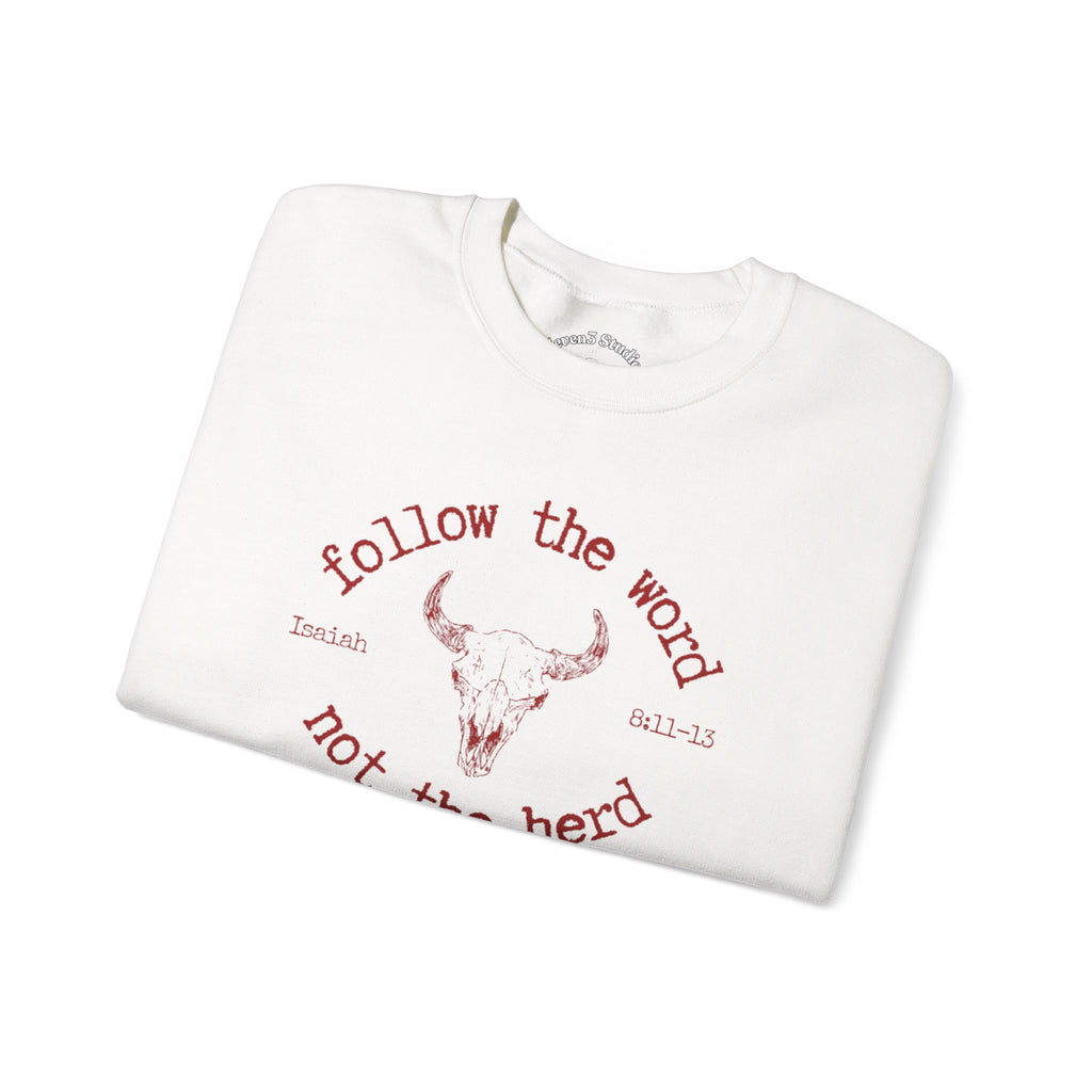 Isaiah 8:11-13 - Christian Crewneck Sweatshirt
