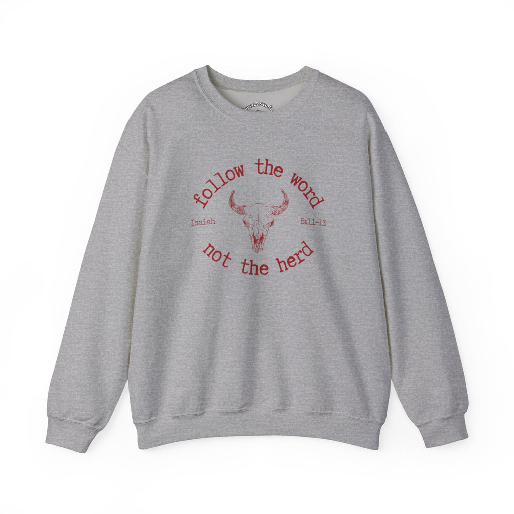 Isaiah 8:11-13 - Christian Crewneck Sweatshirt