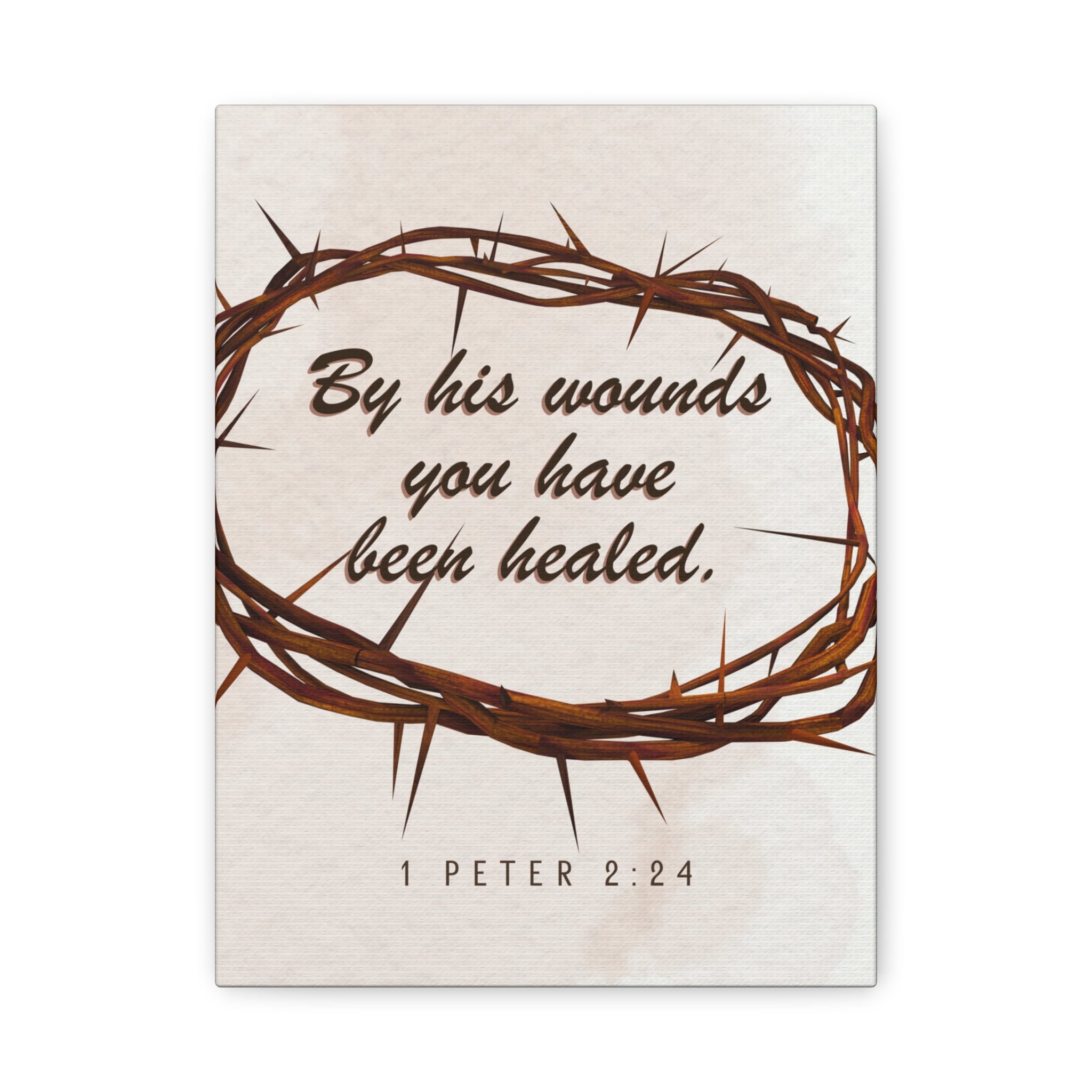 1 Peter 2:24 - Christian Wall Art