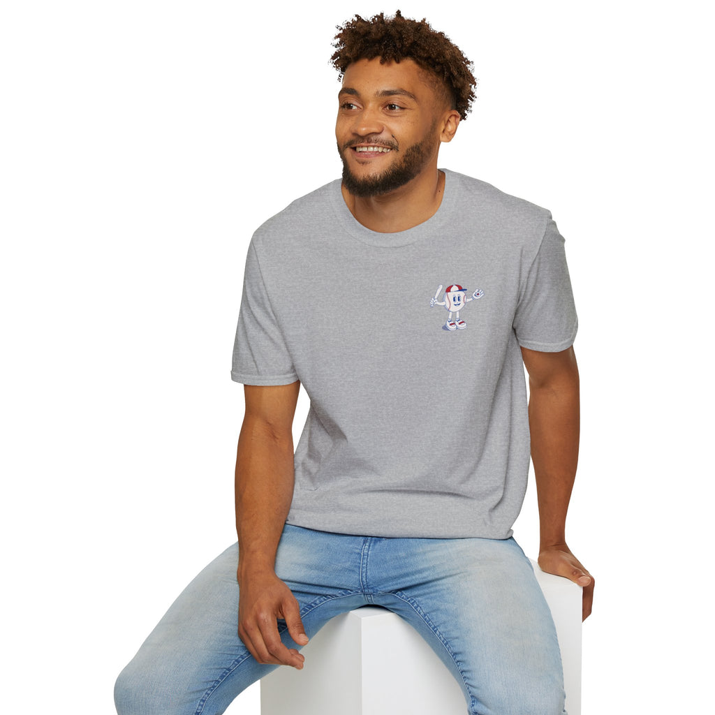 Retro Baseball Boy - Graphic Tee