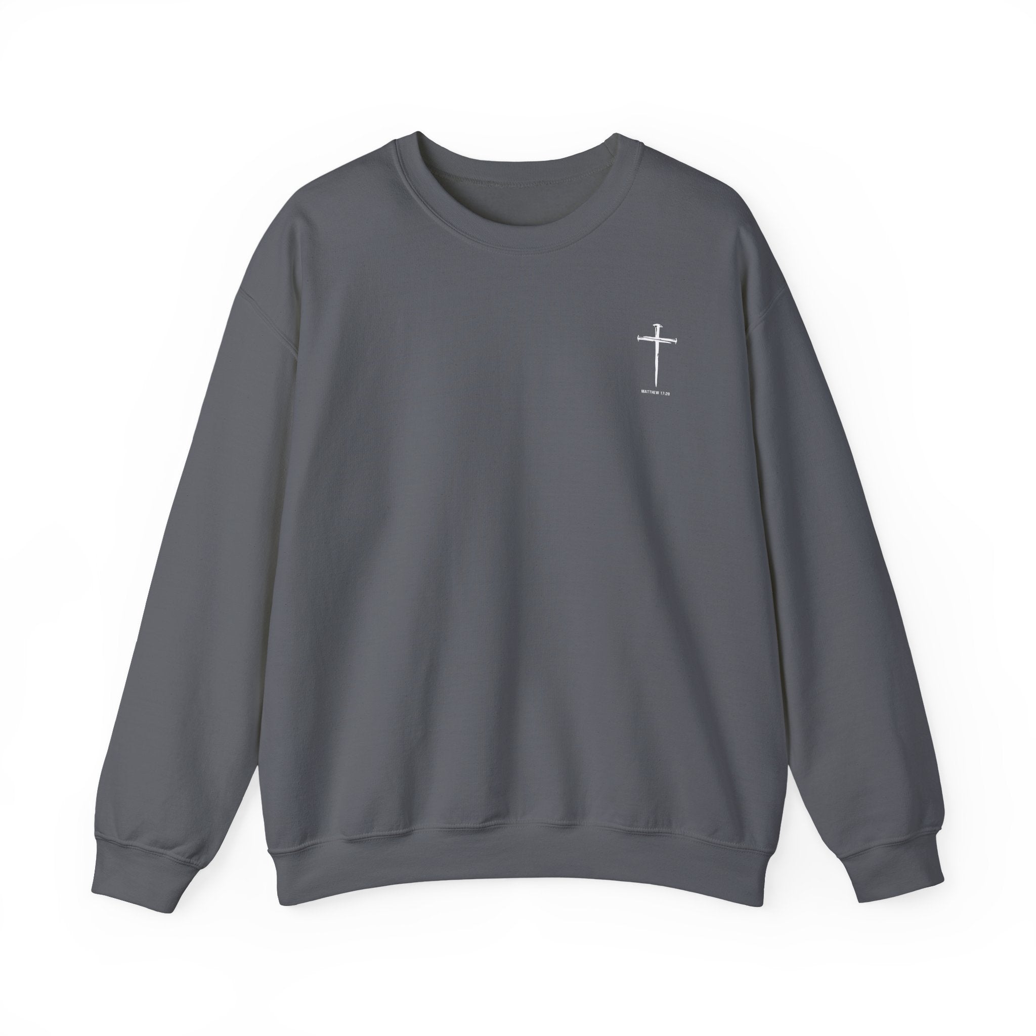 Matthew 17:20 - Christian Crewneck Sweatshirt