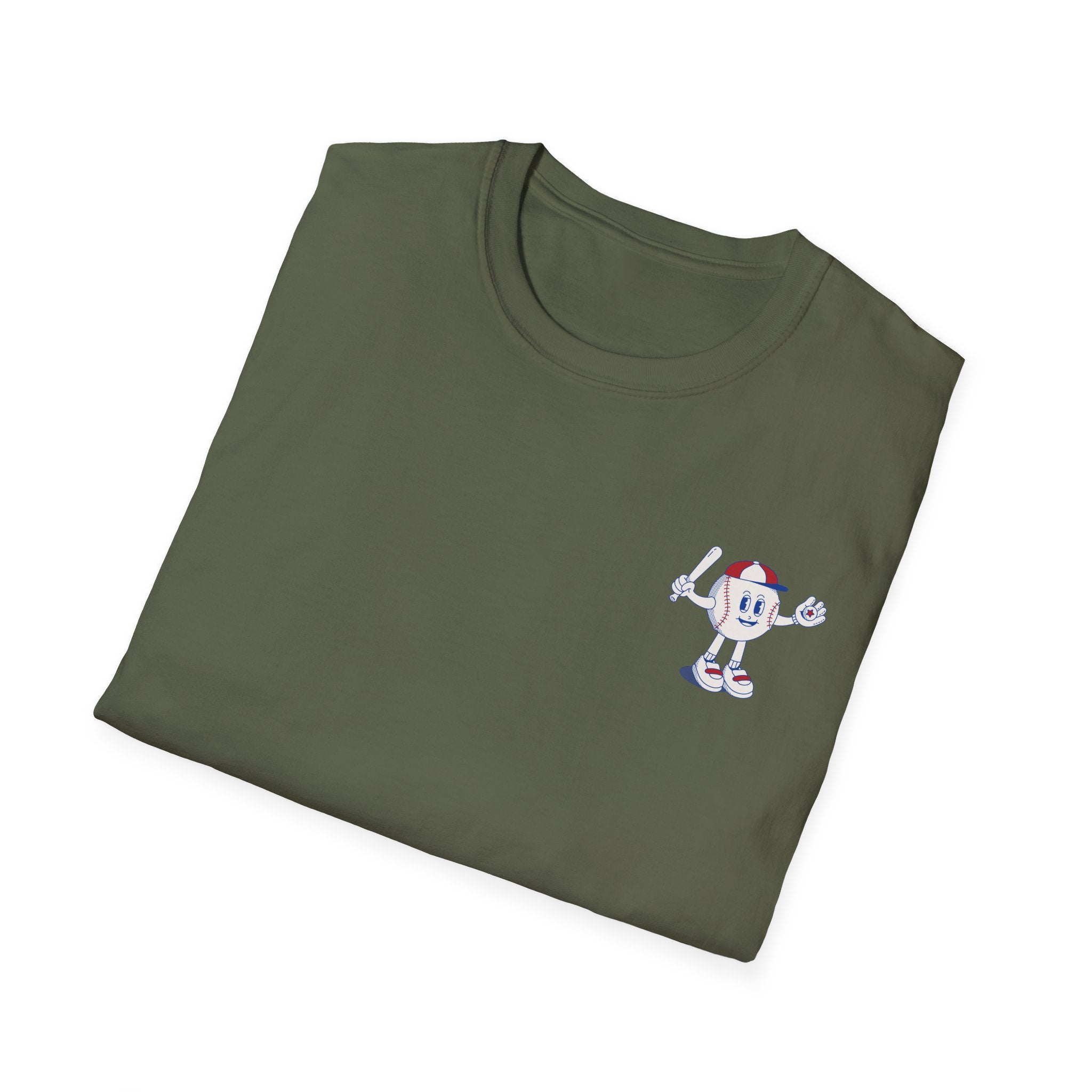 Retro Baseball Boy - Graphic Tee