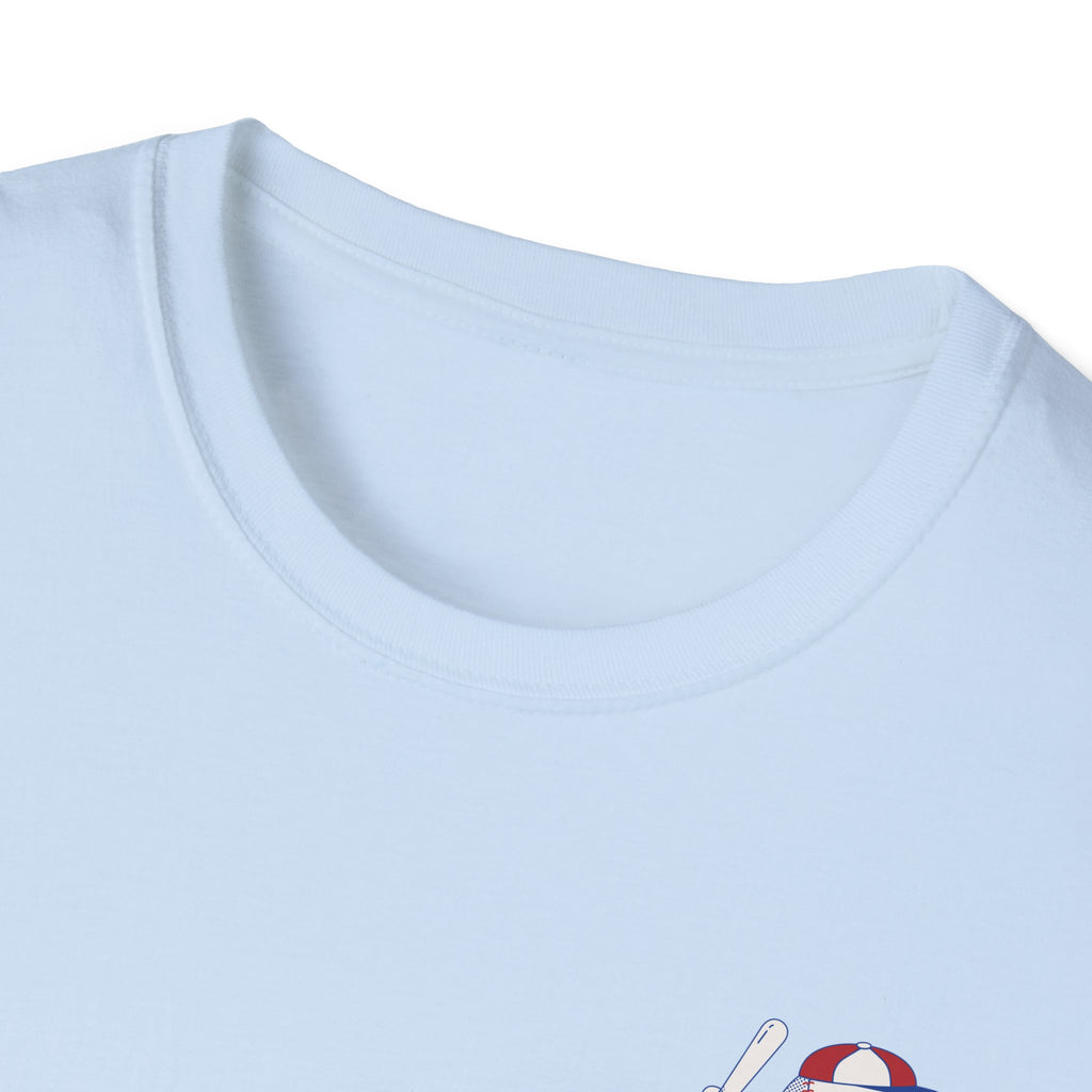 Retro Baseball Boy - Graphic Tee