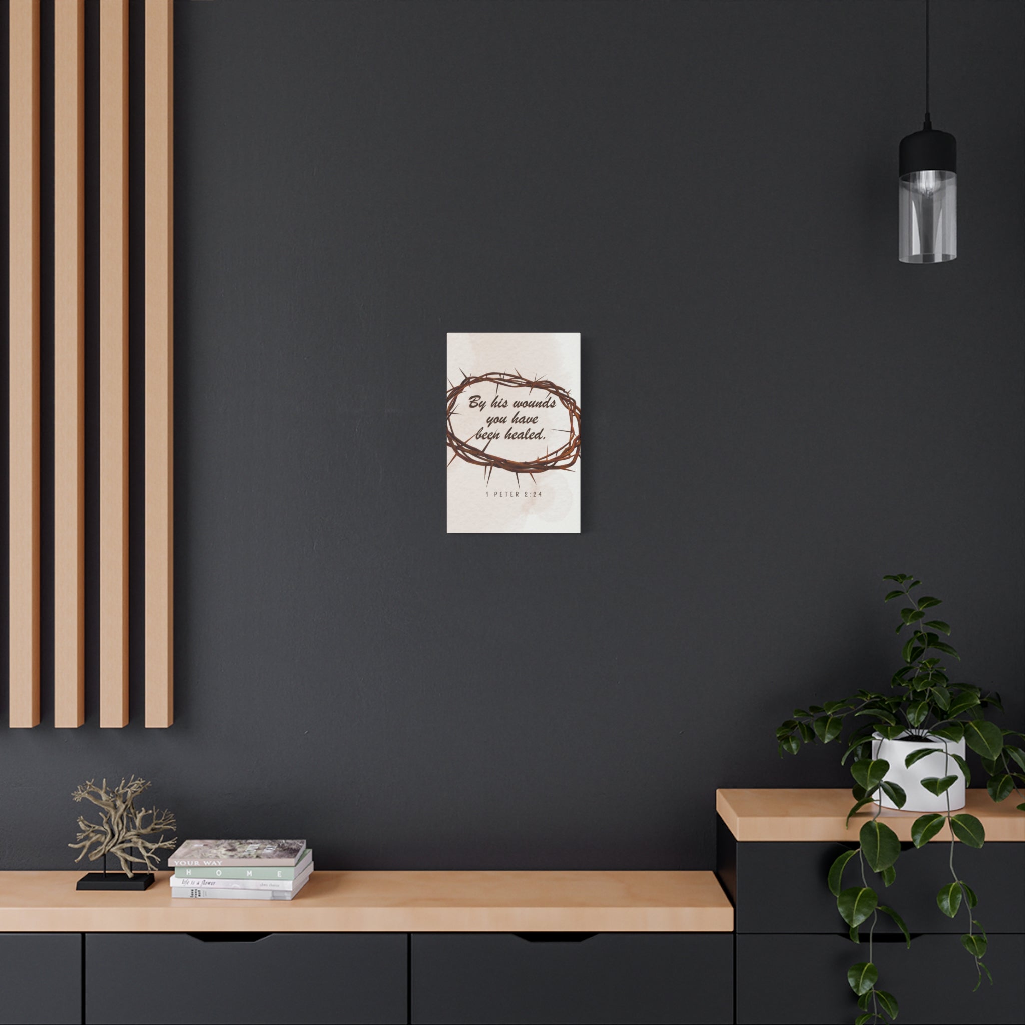 1 Peter 2:24 - Christian Wall Art