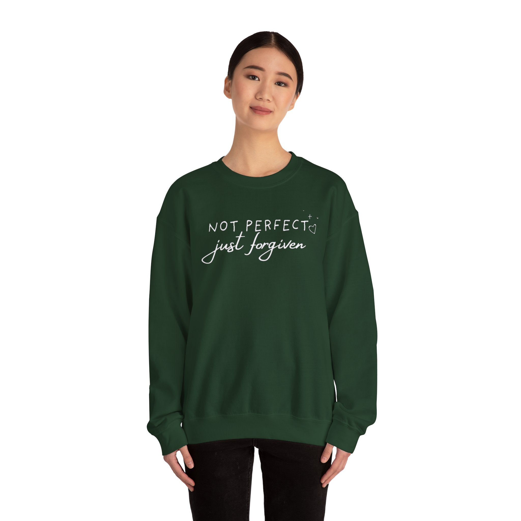 Just Forgiven - Christian Crewneck Sweatshirt