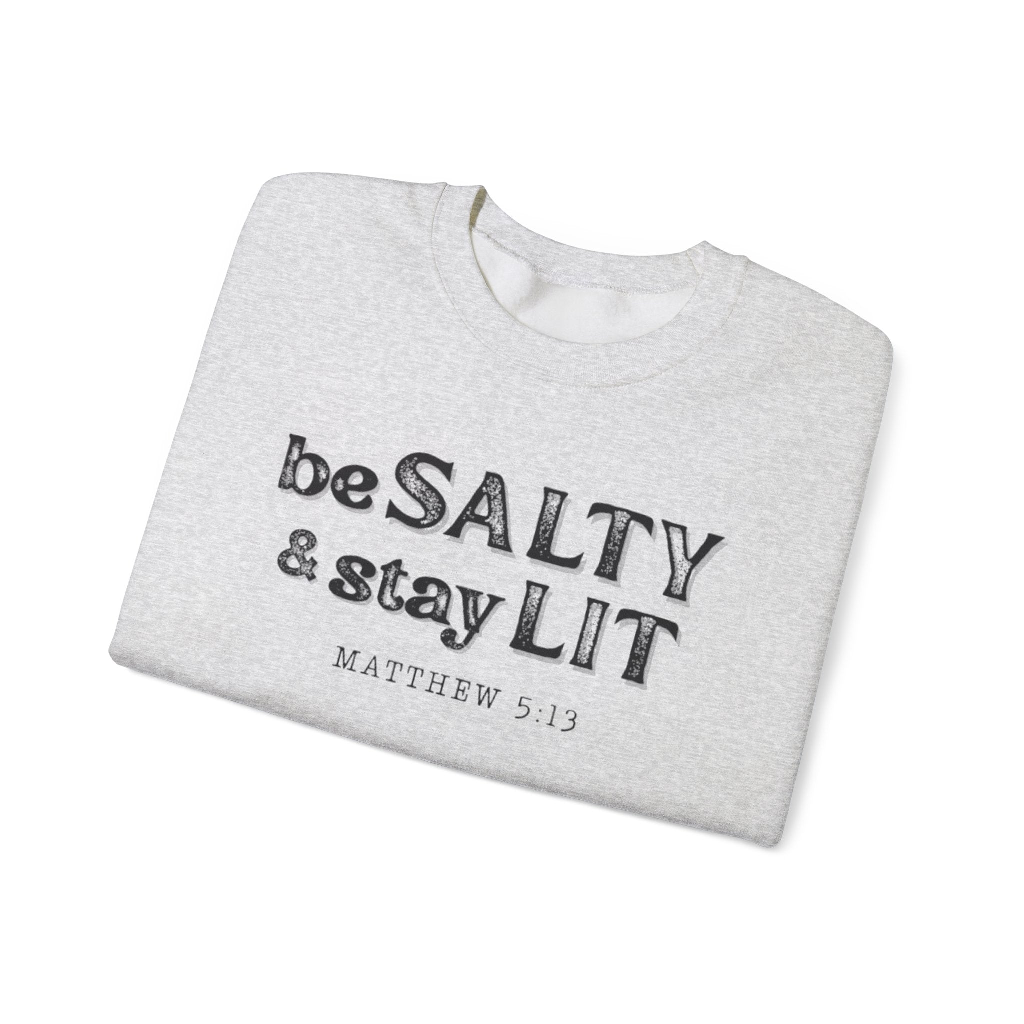 Matthew 5:13 - Christian Crewneck Sweatshirt
