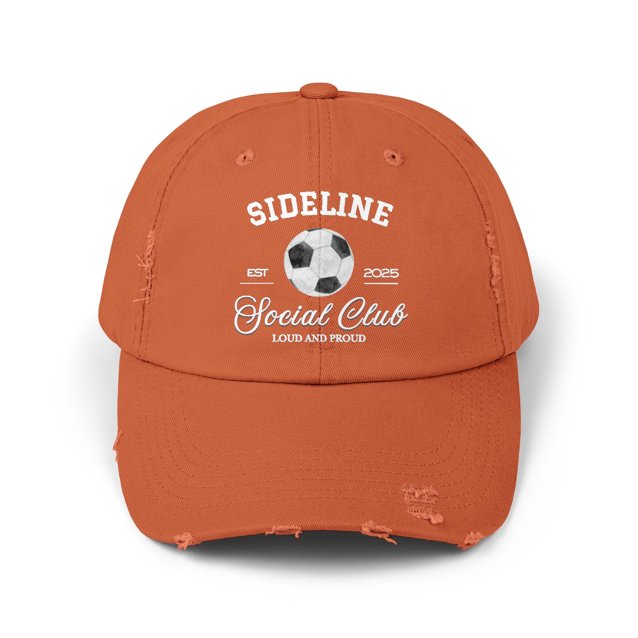 Soccer Sideline Social Club - Distressed Hat