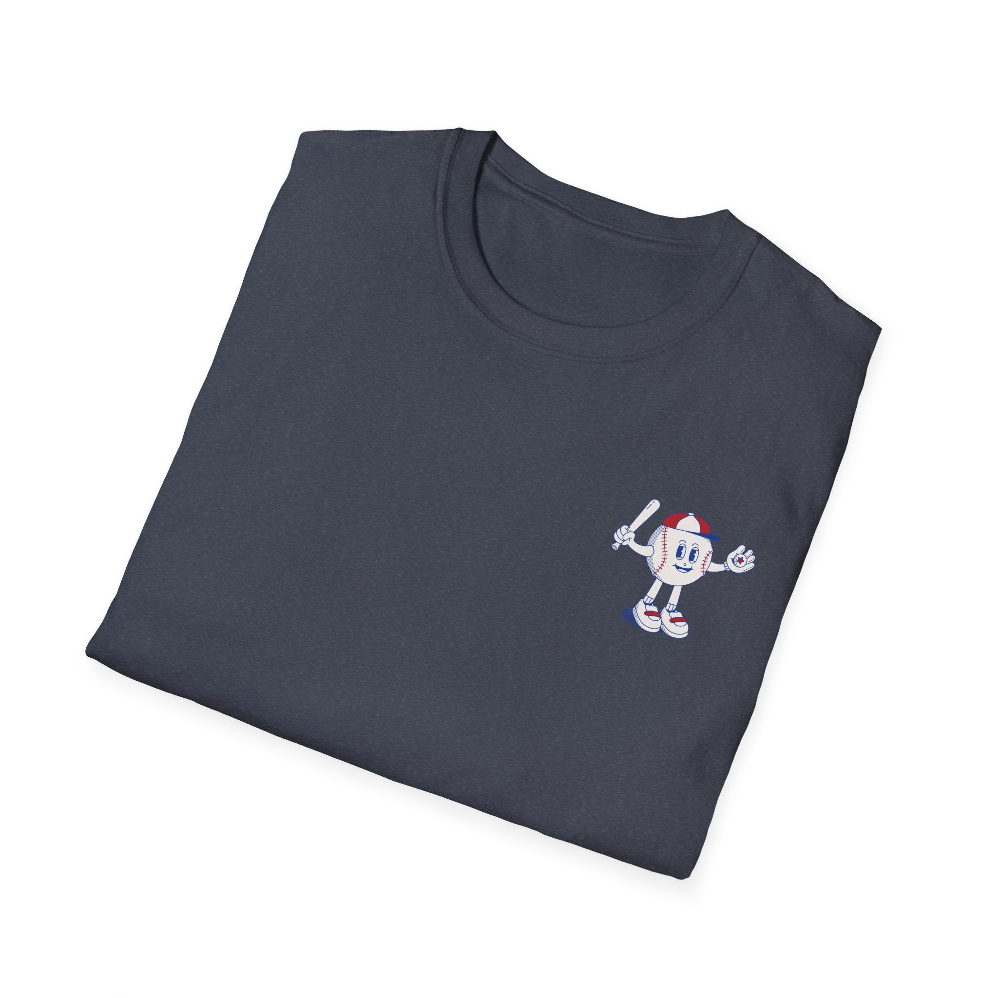 Retro Baseball Boy - Graphic Tee