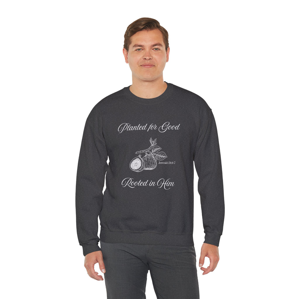 Jeremiah 24:4-7 - Christian Crewneck Sweatshirt