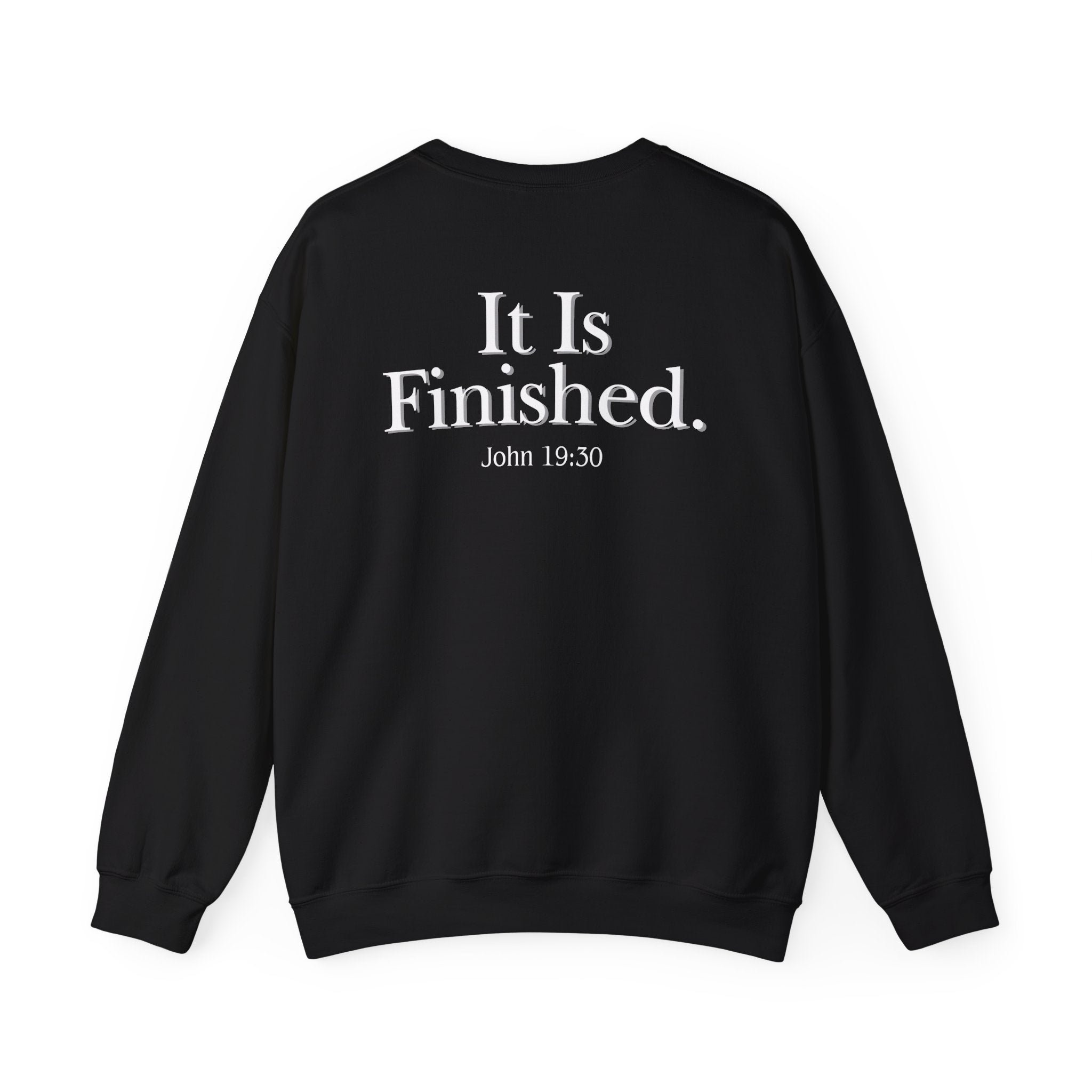 John 19:30 - Christian Crewneck Sweatshirt
