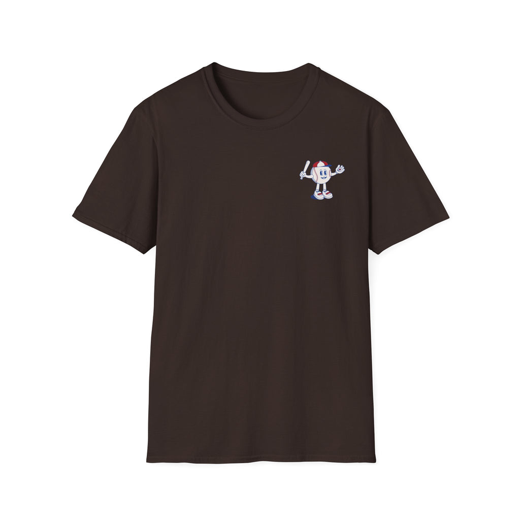Retro Baseball Boy - Graphic Tee