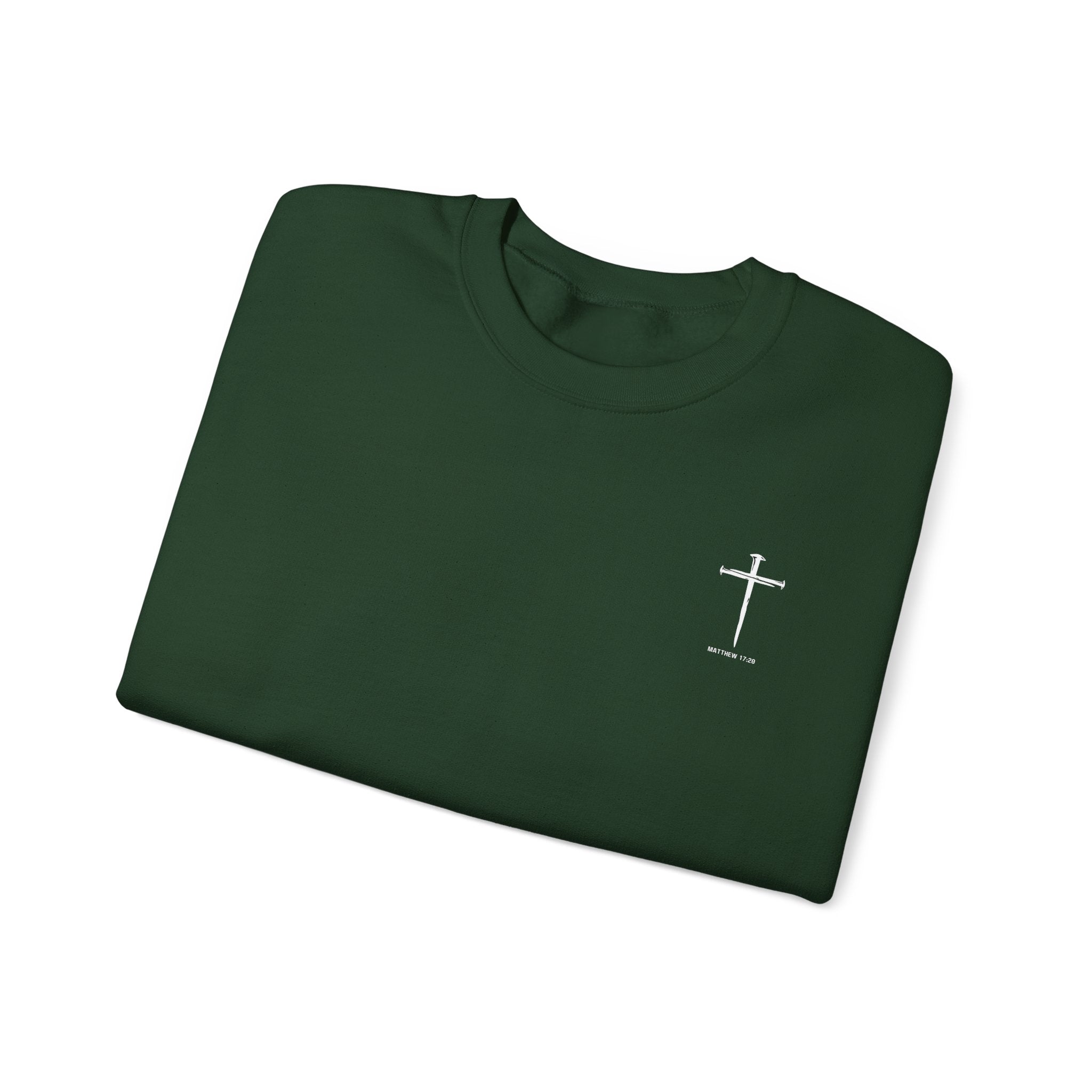 Matthew 17:20 - Christian Crewneck Sweatshirt