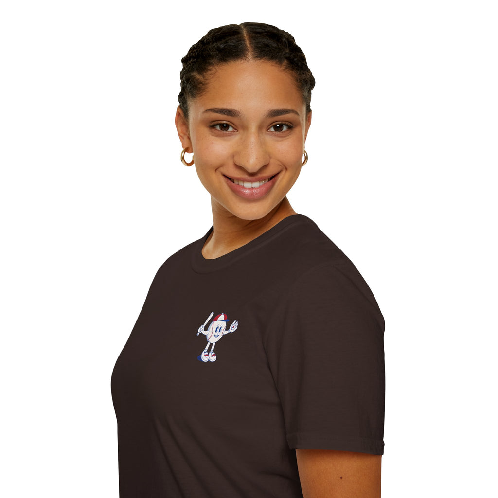 Retro Baseball Boy - Graphic Tee
