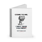 Matthew 11:28 - Christian Spiral Journal