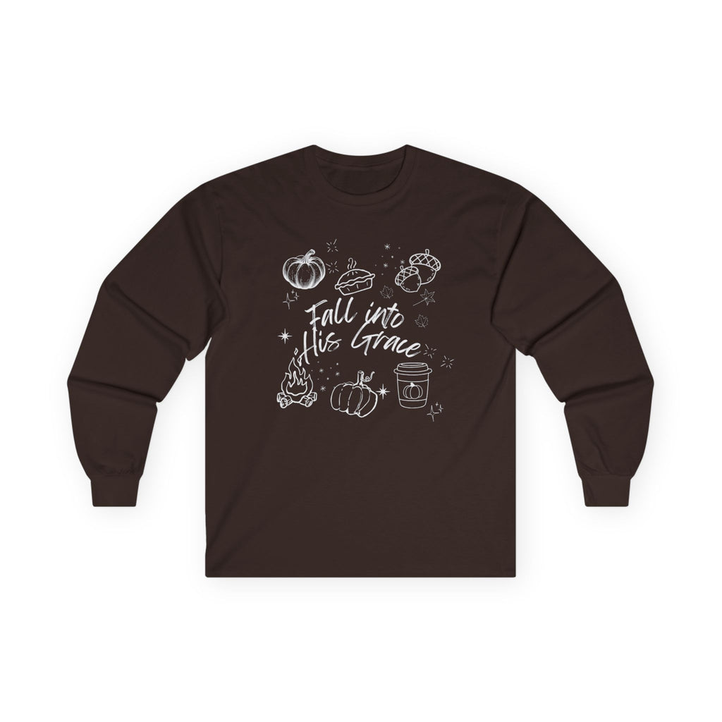 Fall Into His Grace - Christian Long Sleeve