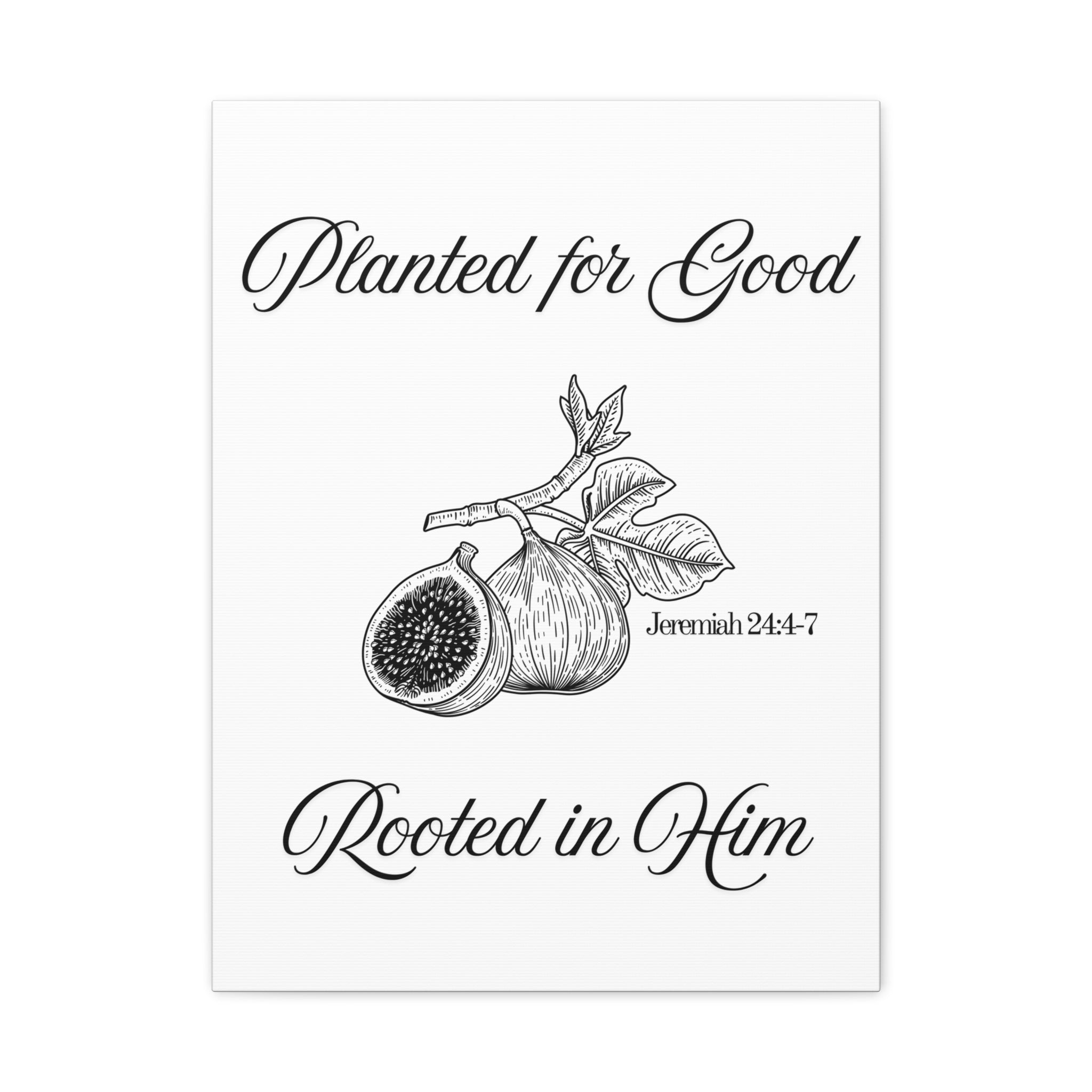 Jeremiah 24:4-7 - Christian Wall Art