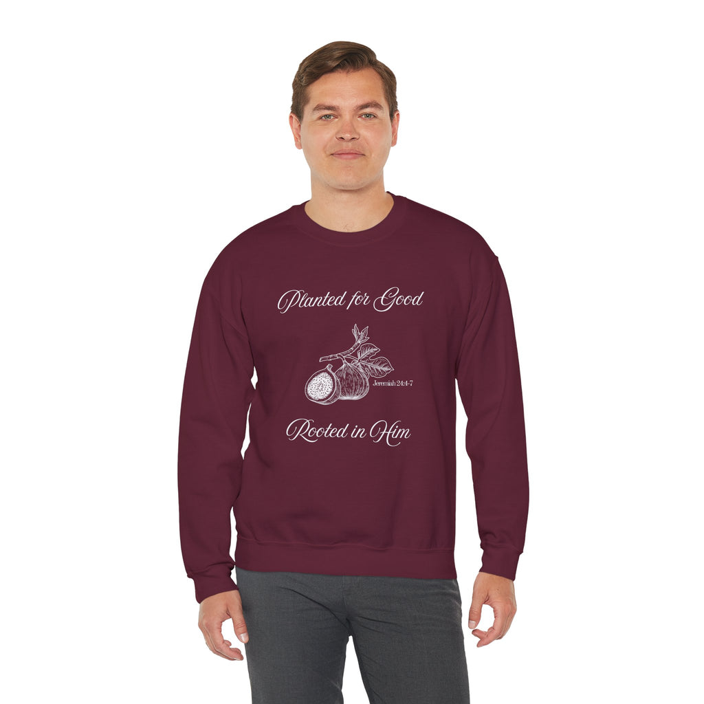 Jeremiah 24:4-7 - Christian Crewneck Sweatshirt