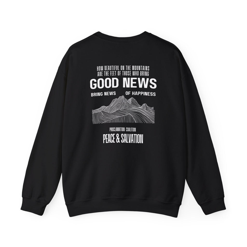 Isaiah 52:7 - Christian Crewneck Sweatshirt