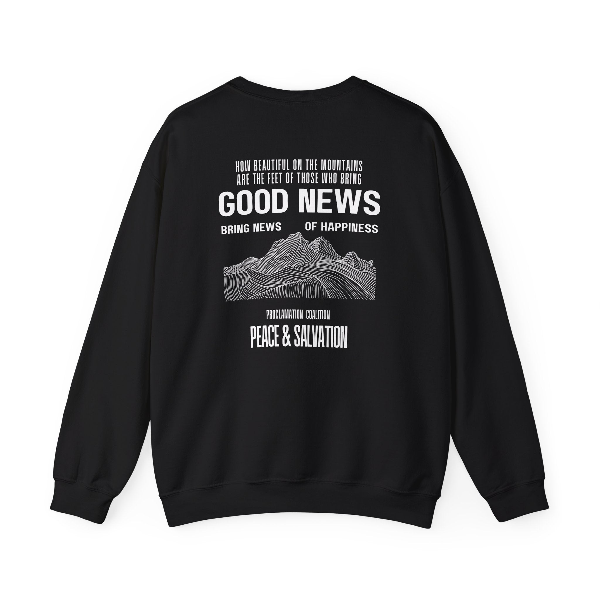 Isaiah 52:7 - Christian Crewneck Sweatshirt