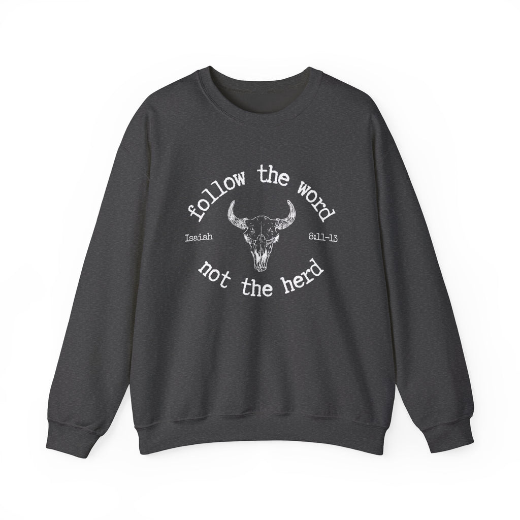 Isaiah 8:11-13 - Christian Crewneck Sweatshirt
